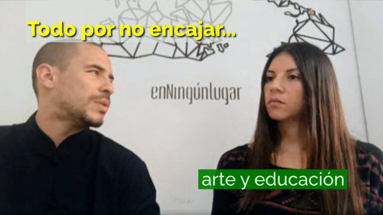 El descubrimiento de no encajar como artista. Arte y educación